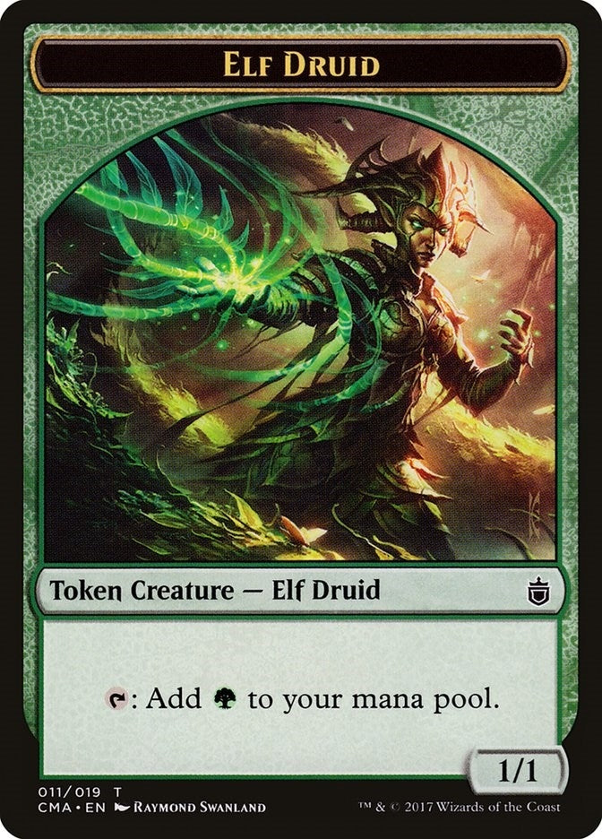 Elf Druid Token (011) (0) [CMA] - MTG Single