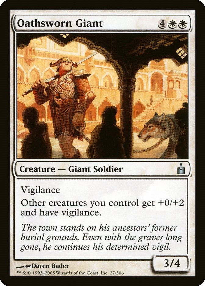 Oathsworn Giant (27) [RAV] - MTG Single
