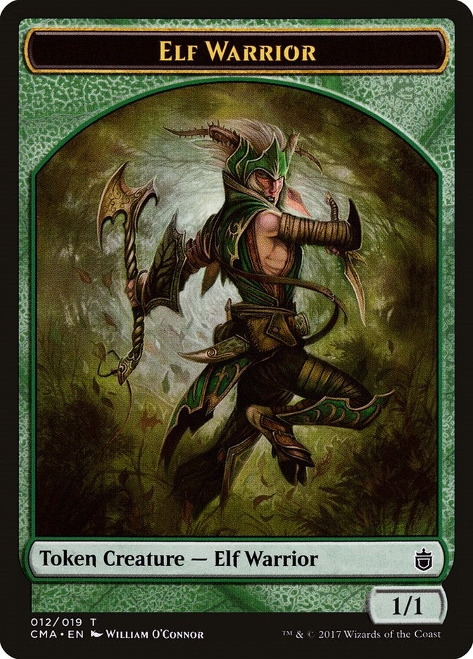 Elf Warrior Token (012) (0) [CMA] - MTG Single