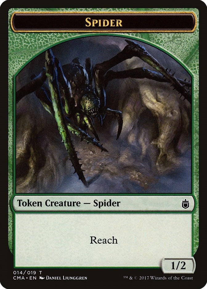 Spider Token (014) (0) [CMA] - MTG Single