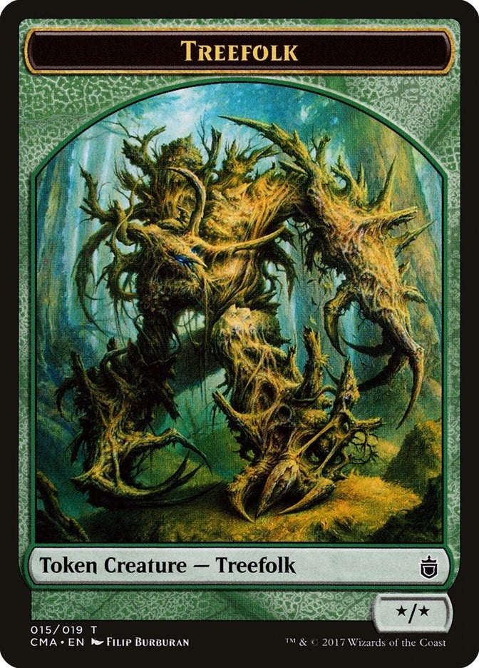 Treefolk Token (015) (0) [CMA] - MTG Single