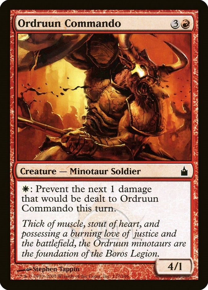 Ordruun Commando (137) [RAV] - MTG Single