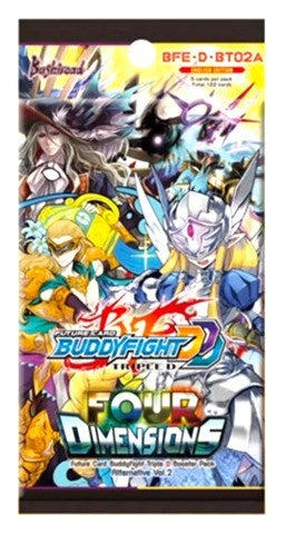 Four Dimensions Booster Pack [D-BT02A] - Future Card BuddyFight Sealed