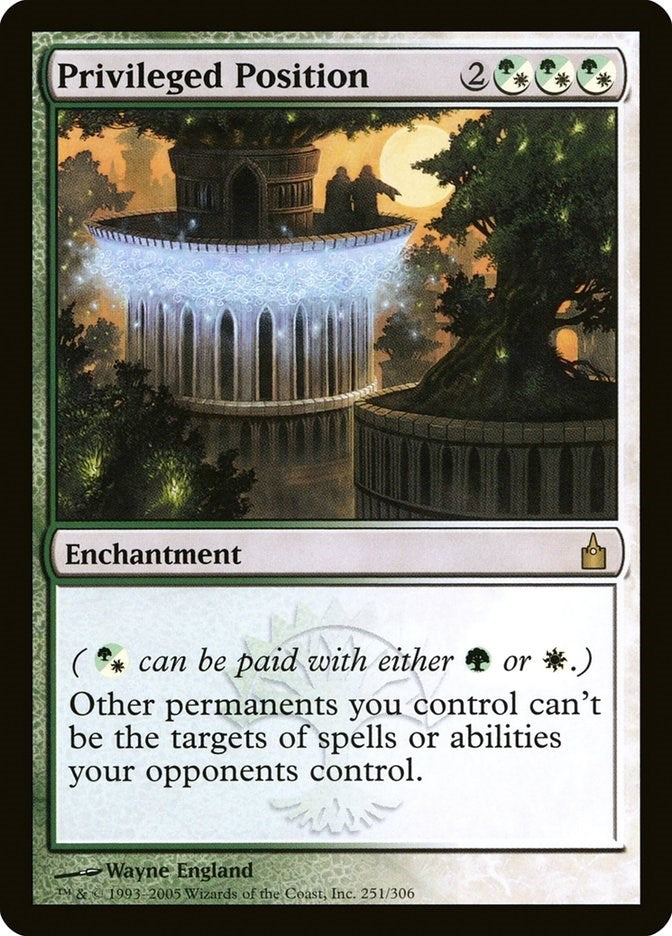 Privileged Position (251) [RAV] - MTG Single