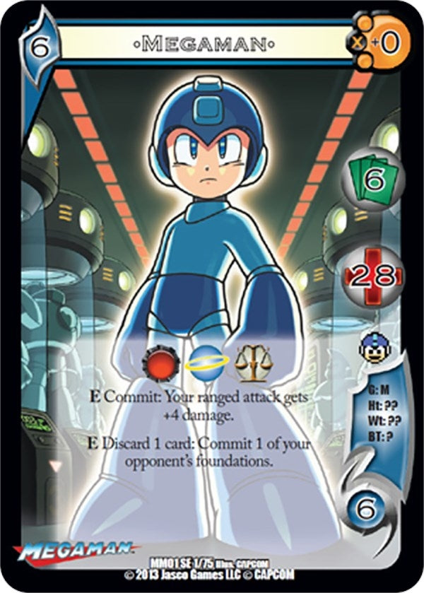 Megaman (1) [MM01] - UniVersus Single