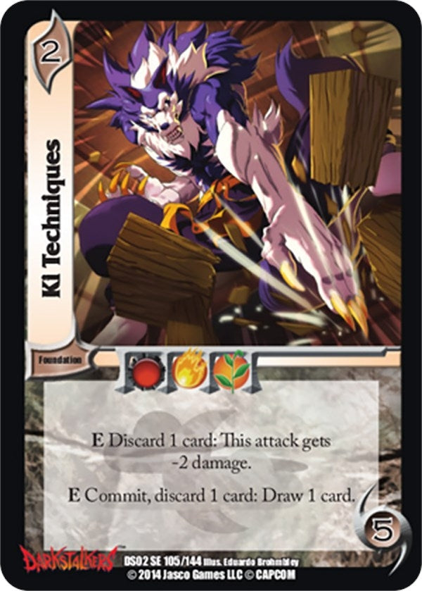 Ki Techniques (105) [DS02] - UniVersus Single