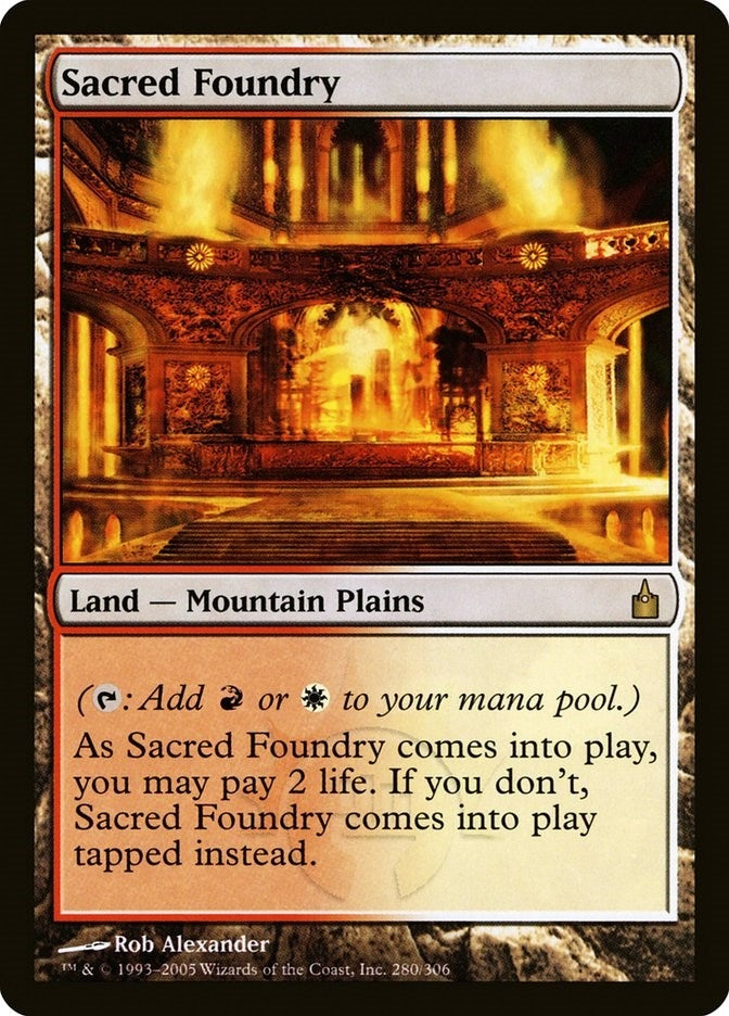 Sacred Foundry (280) [RAV] - MTG Single