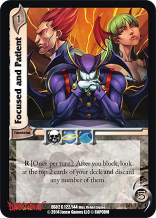 Focused and Patient (122) [DS02] - UniVersus Single