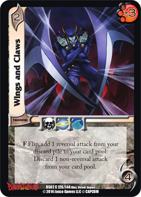 Wings and Claws (126) [DS02] - UniVersus Single