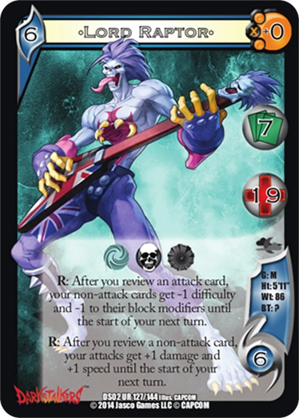 Lord Raptor (127) [DS02] - UniVersus Single
