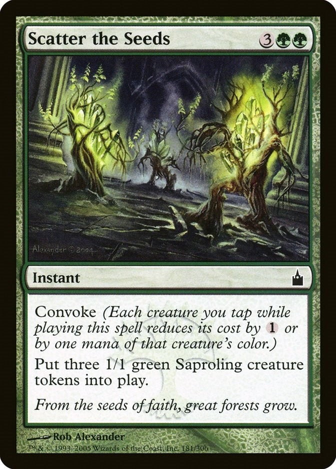 Scatter the Seeds (181) [RAV] - MTG Single
