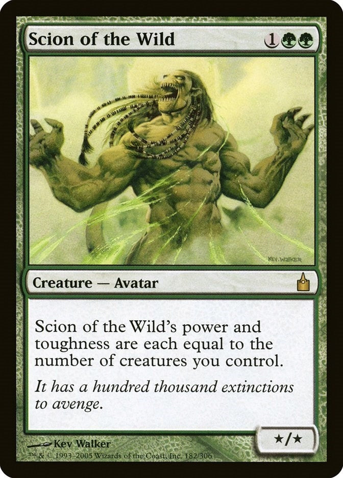 Scion of the Wild (182) [RAV] - MTG Single