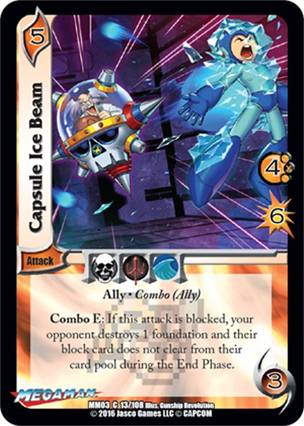 Capsule Ice Beam (13) [MM02] - UniVersus Single