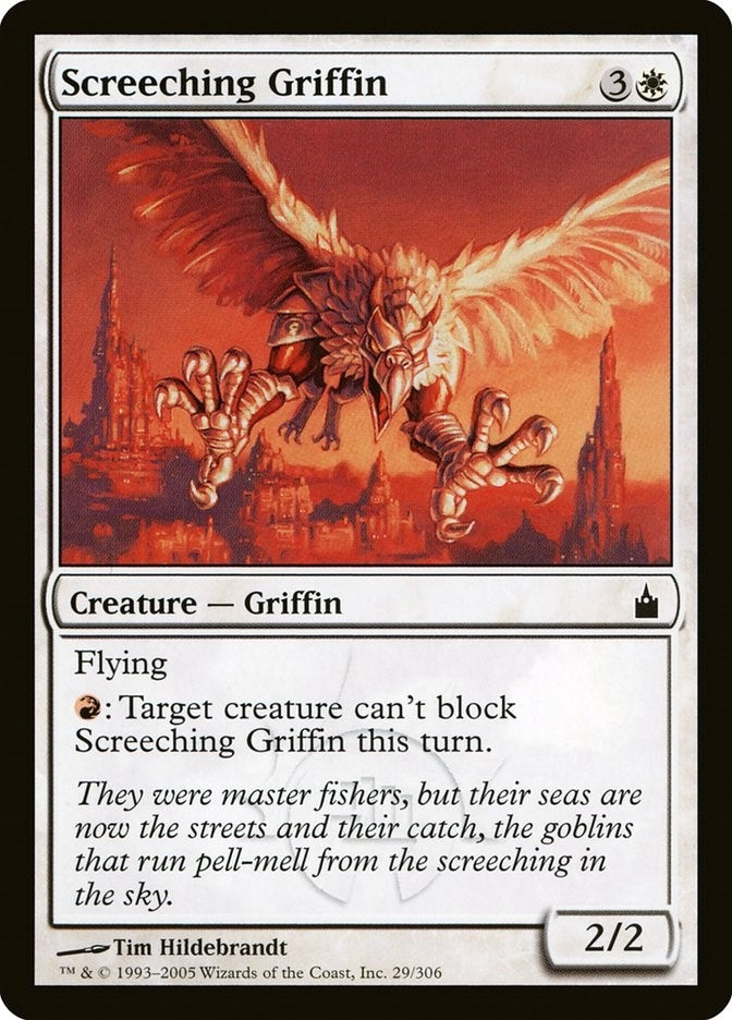 Screeching Griffin (29) [RAV] - MTG Single