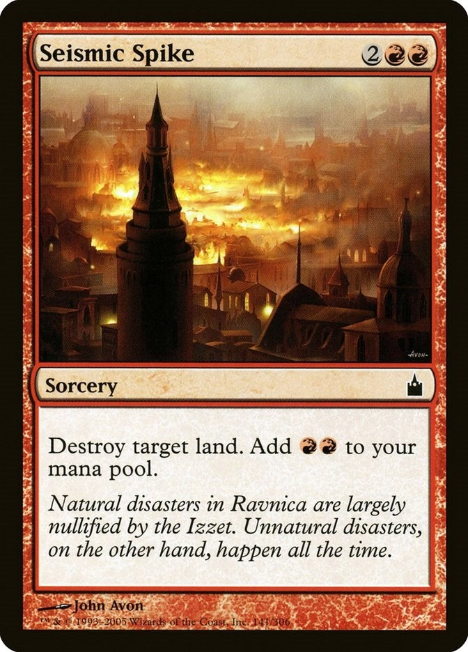 Seismic Spike (141) [RAV] - MTG Single