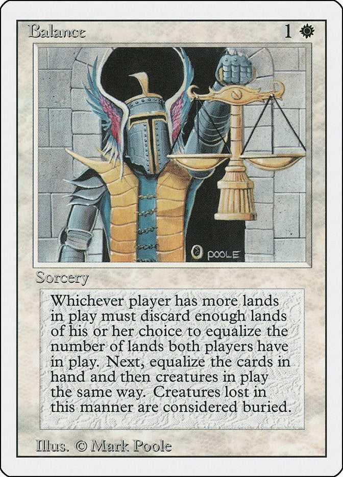Image for Balance (Revised Edition) - Magic: The Gathering