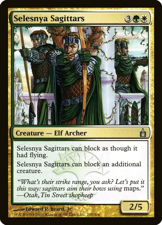 Selesnya Sagittars (229) [RAV] - MTG Single