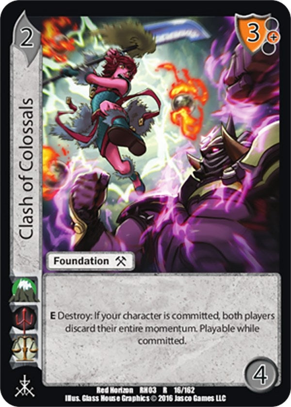 Clash of Colossals (16) [RH03] - UniVersus Single