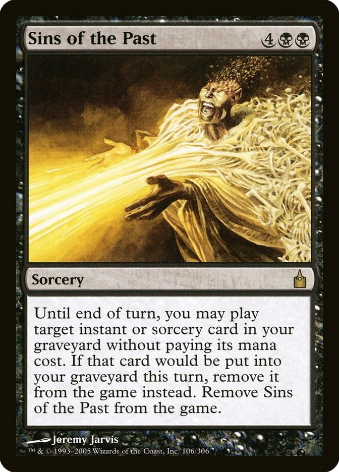 Sins of the Past (106) [RAV] - MTG Single