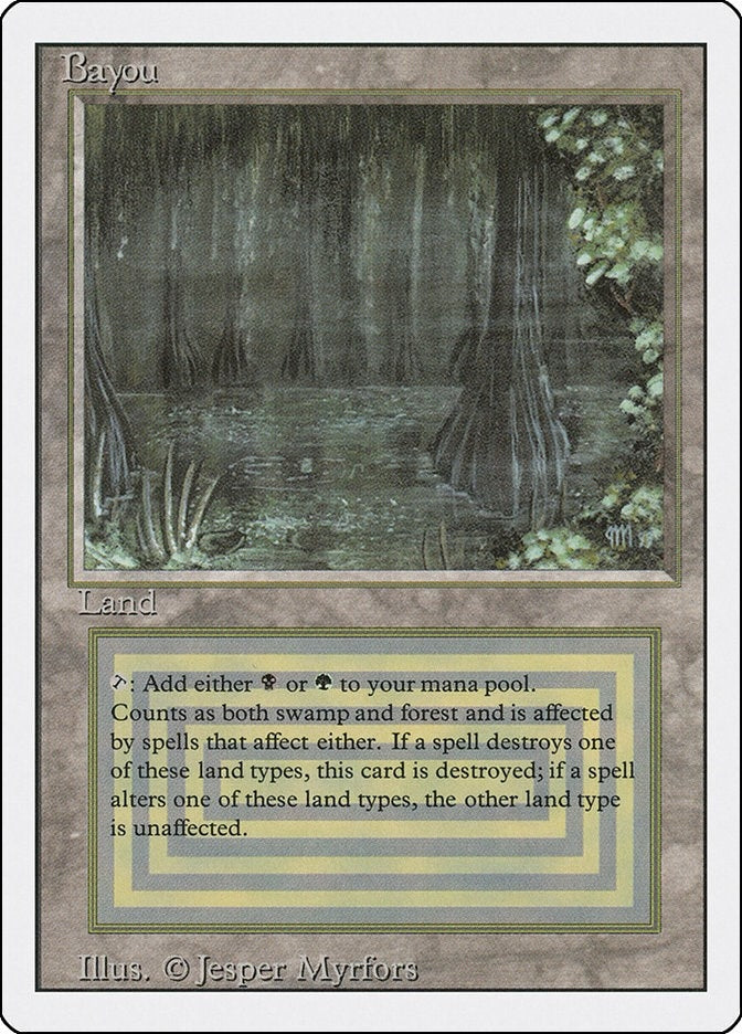 Bayou [3ED] - MTG Single