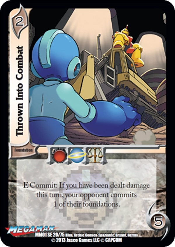 Thrown Into Combat (20) [MM01] - UniVersus Single