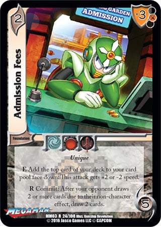 Admission Fees (24) [MM02] - UniVersus Single
