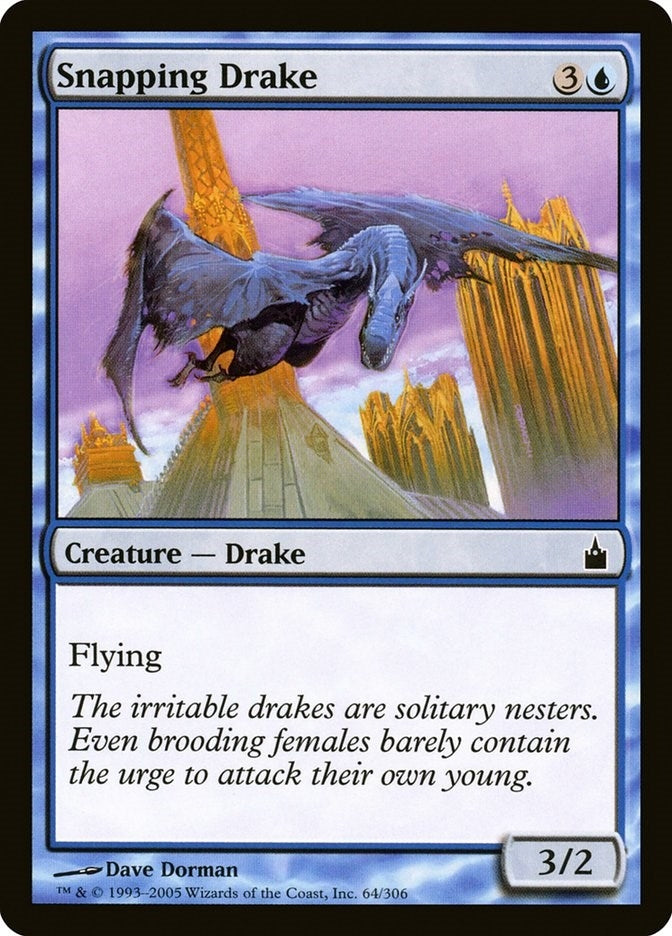 Snapping Drake (64) [RAV] - MTG Single