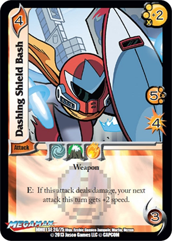 Dashing Shield Bash (24) [MM01] - UniVersus Single