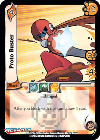 Proto Buster (25) [MM01] - UniVersus Single
