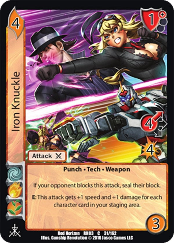 Iron Knuckle (31) [RH03] - UniVersus Single