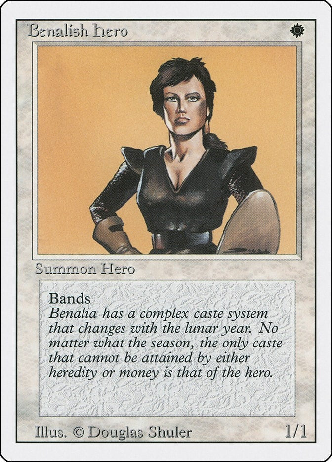 Benalish Hero [3ED] - MTG Single