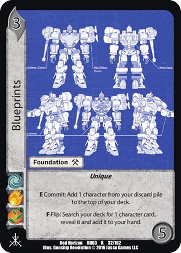 Blueprints (32) [RH03] - UniVersus Single