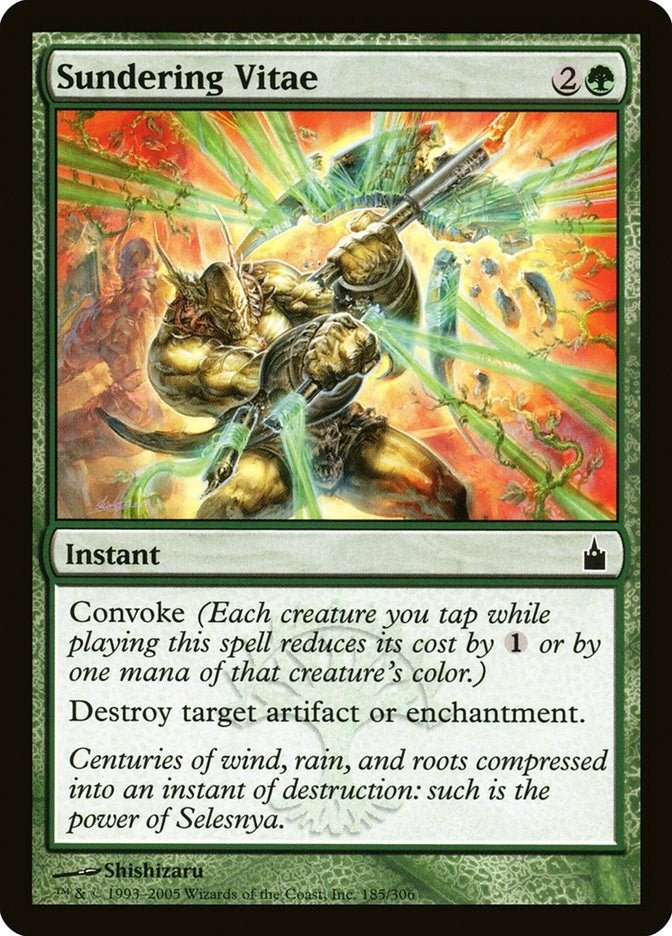 Sundering Vitae (185) [RAV] - MTG Single