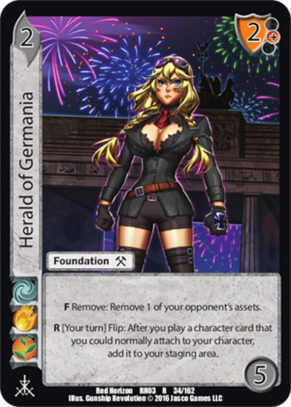 Herald of Germania (34) [RH03] - UniVersus Single