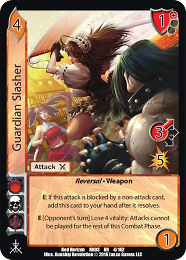 Guardian Slasher (4) [RH03] - UniVersus Single