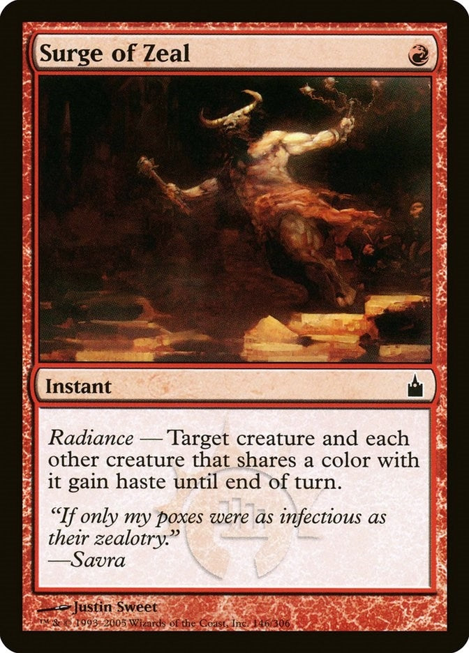 Surge of Zeal (146) [RAV] - MTG Single