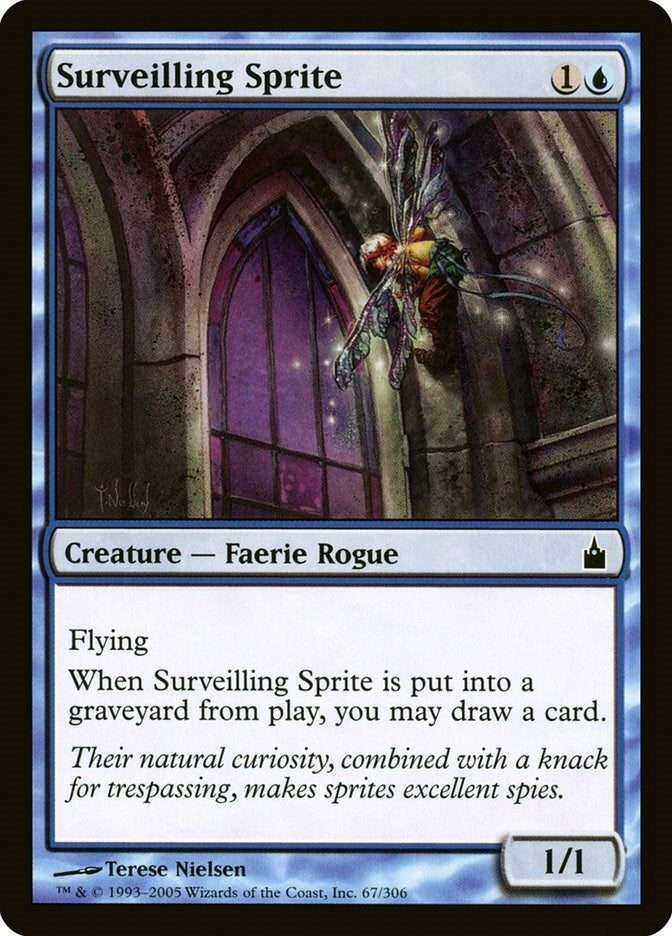 Surveilling Sprite (67) [RAV] - MTG Single