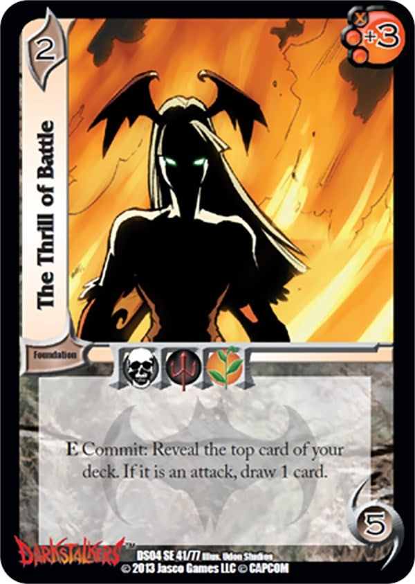 The Thrill of Battle (41) [DS01] - UniVersus Single