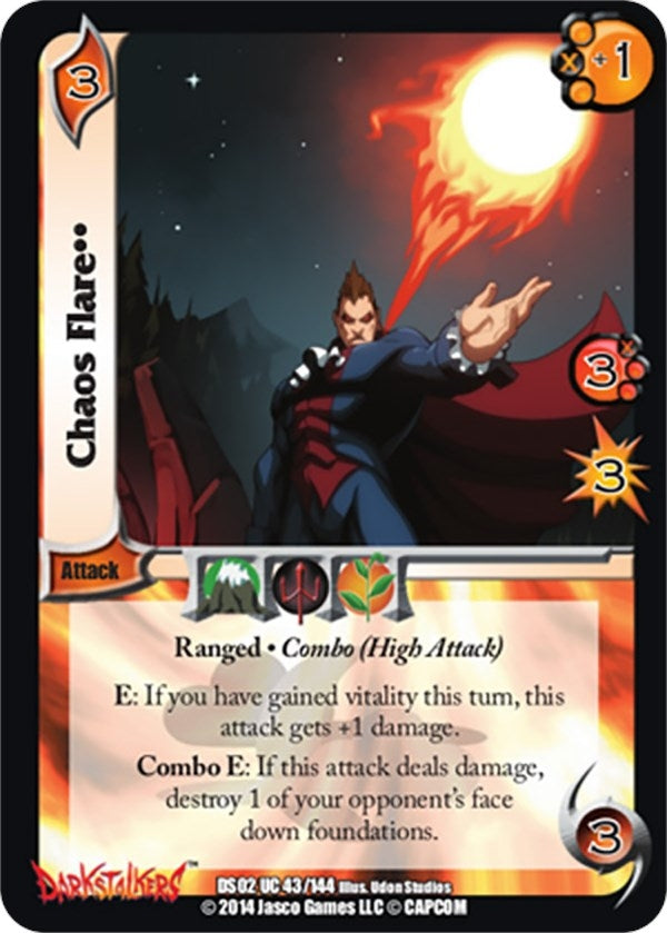 Chaos Flare (43) [DS02] - UniVersus Single