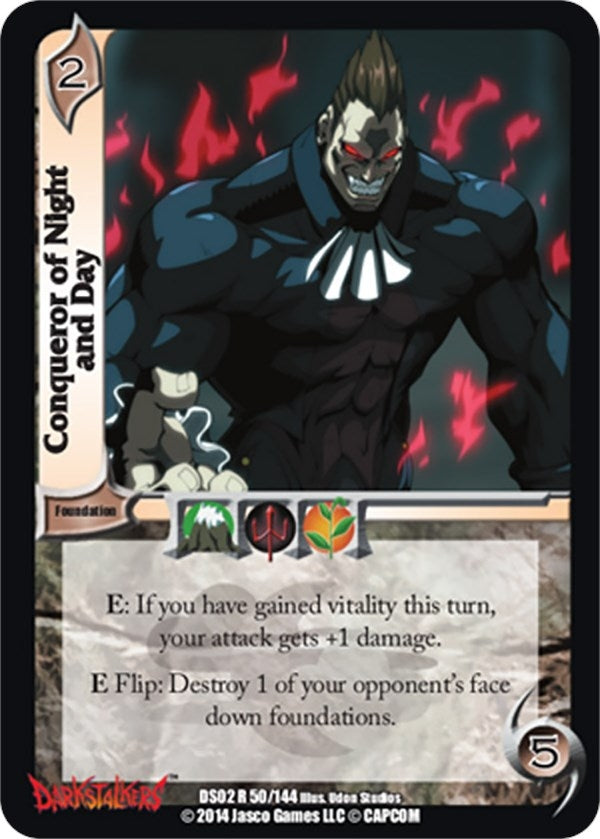 Conqueror of Night and Day (50) [DS02] - UniVersus Single