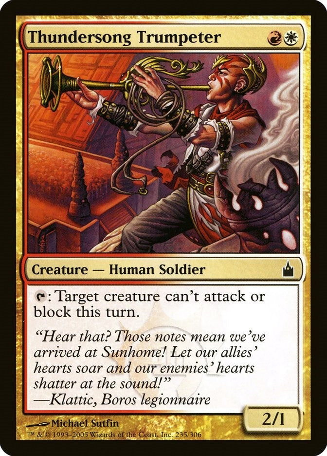 Thundersong Trumpeter (235) [RAV] - MTG Single