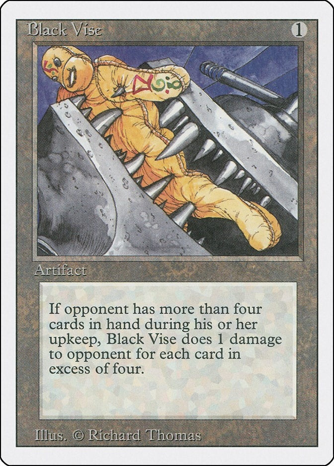 Black Vise [3ED] - MTG Single