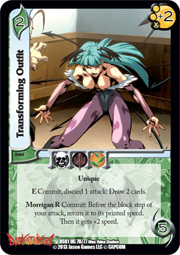 Transforming Outfit (70) [DS01] - UniVersus Single