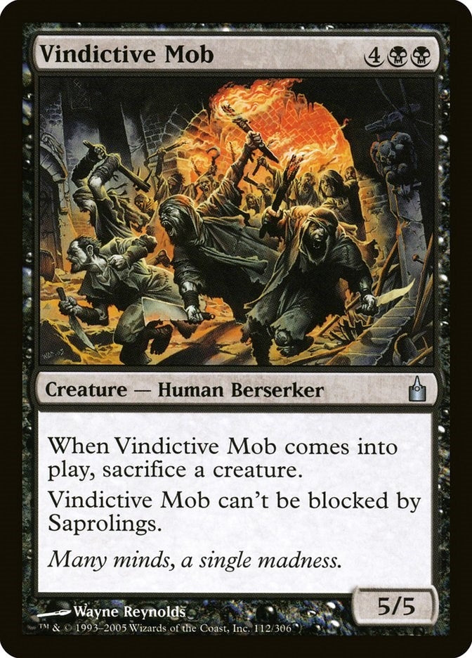 Vindictive Mob (112) [RAV] - MTG Single