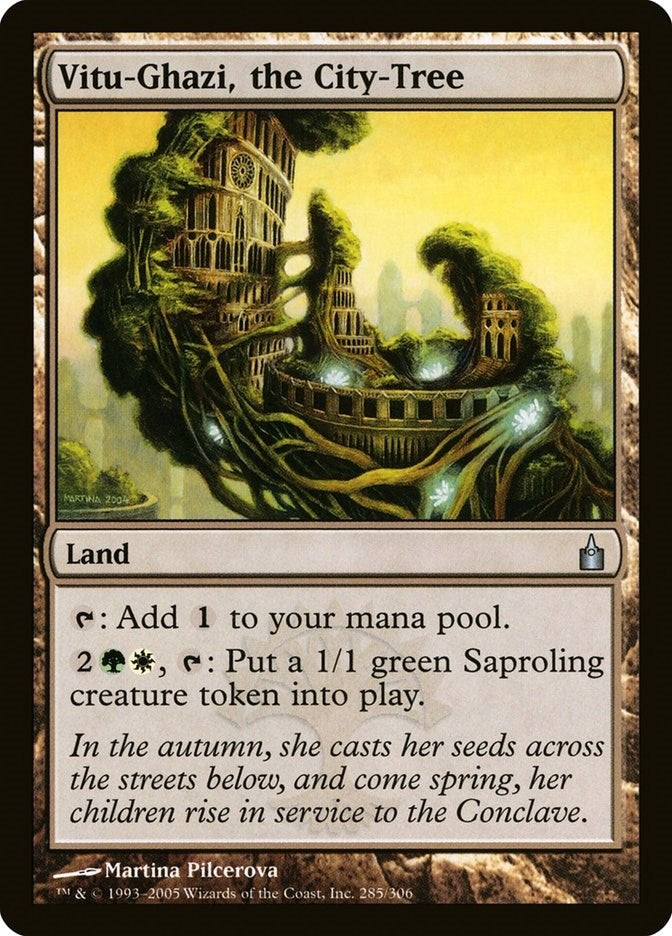 Vitu-Ghazi the City-Tree (285) [RAV] - MTG Single