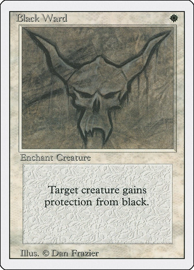 Black Ward [3ED] - MTG Single