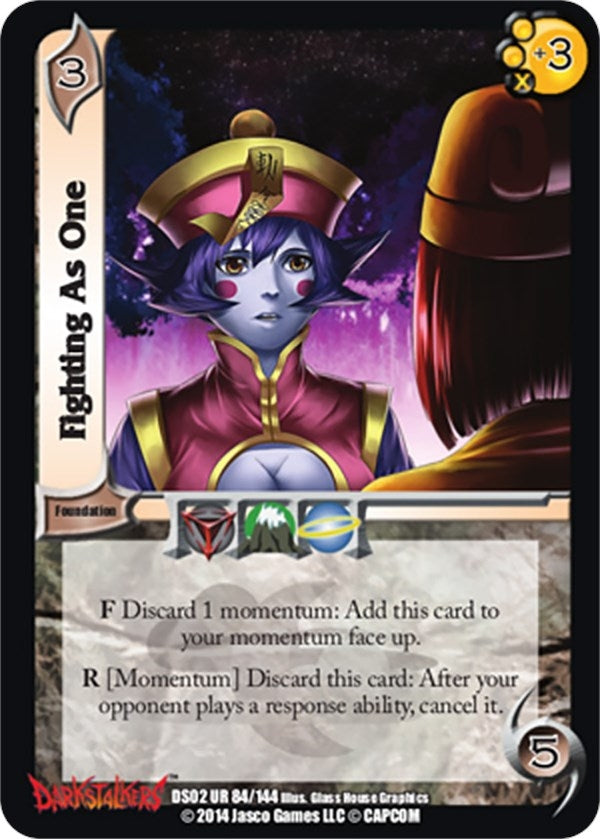 Fighting As One (84) [DS02] - UniVersus Single