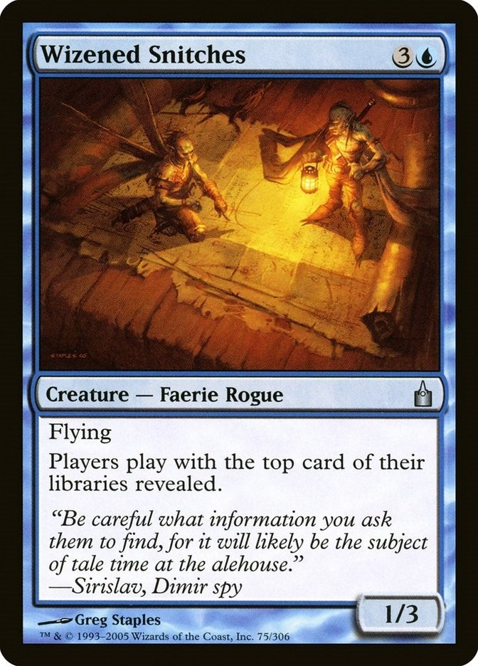 Wizened Snitches (75) [RAV] - MTG Single