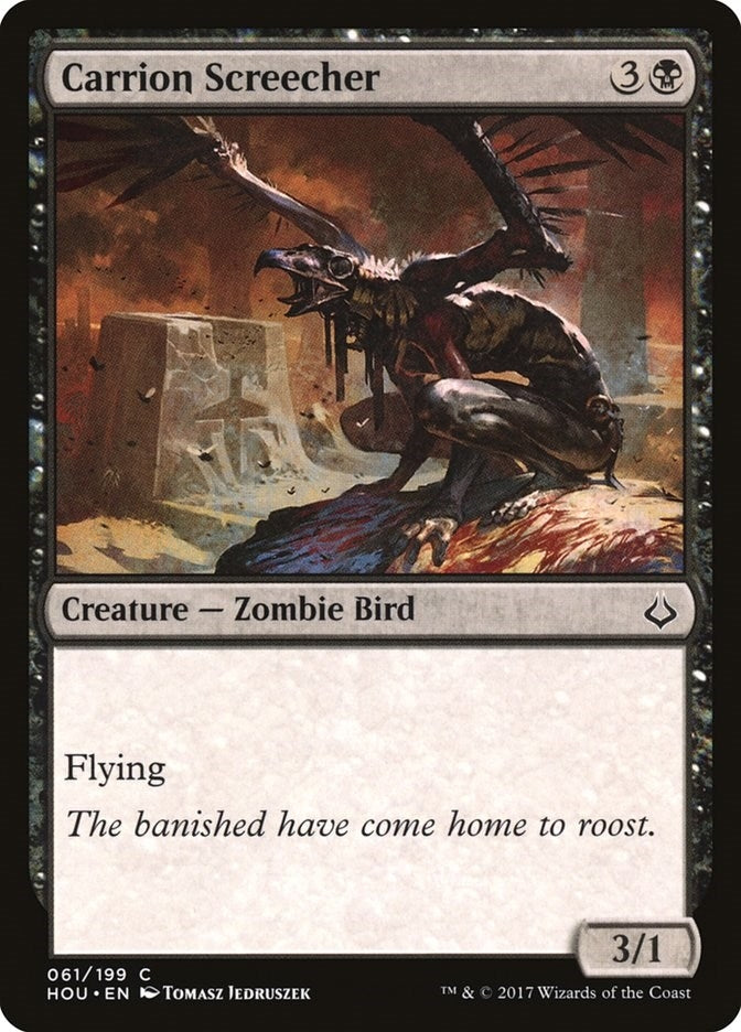 Carrion Screecher (61) [HOU] - MTG Single