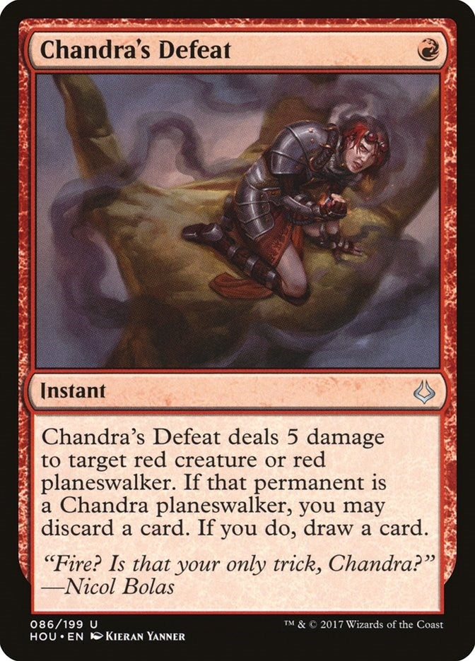Chandra’s Defeat (86) [HOU] - MTG Single